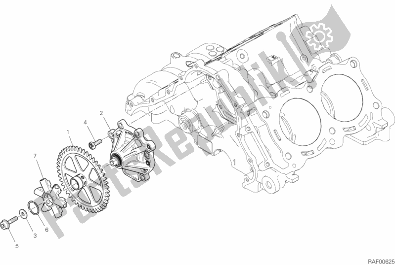 Toutes les pièces pour le Pompe à Eau du Ducati Superbike Panigale V4 Thailand 1100 2020
